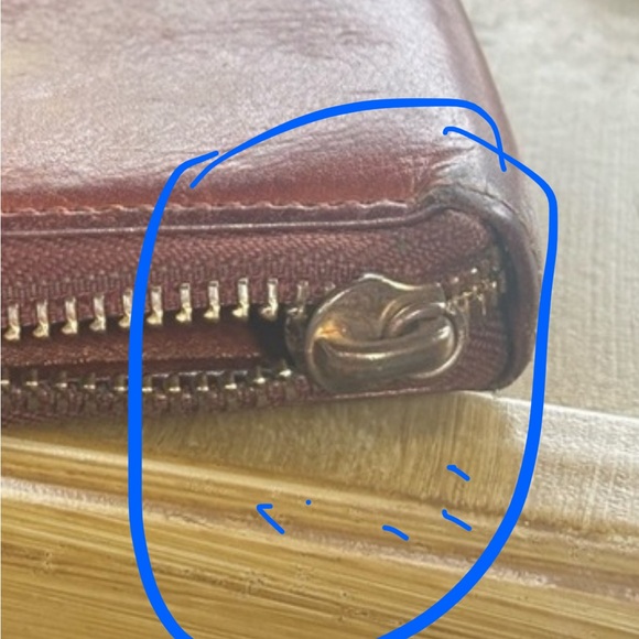 Tory Burch Brown Leather Wallet - Picture 8 of 8